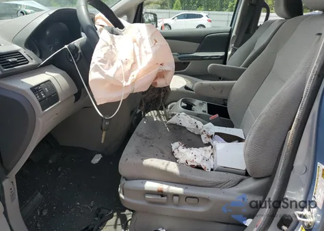 2013 Honda Odyssey Ex из США, поврежденный, VIN 5FNRL5H49DB051488